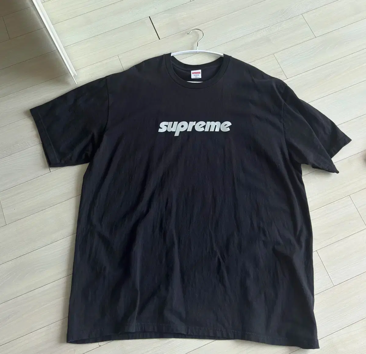 Supreme Pinline T-Shirt Black - 24SS XXL | 브랜드 중고거래 플랫폼